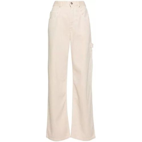 Ecru Bymara Denim Pants - Größe 38 - Isabel marant - Modalova