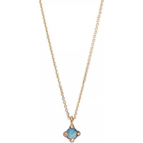 Halskette - Necklace Cabouchon Blue Topaz - Gr. unisize - in - für Damen - Leaf - Modalova