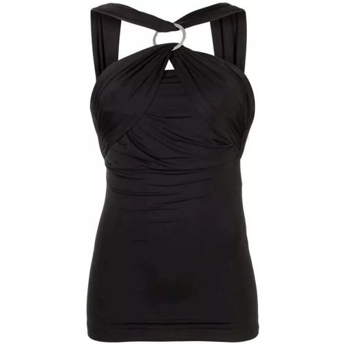 Ruched Halterneck Dress - Größe 40 - black - The Attico - Modalova