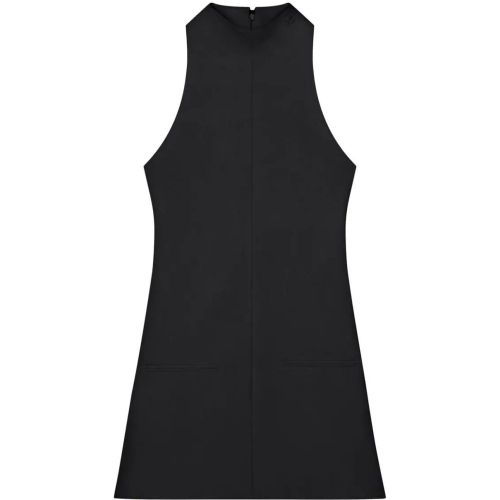 Black Dress With Pockets - Größe 38 - Courrèges - Modalova