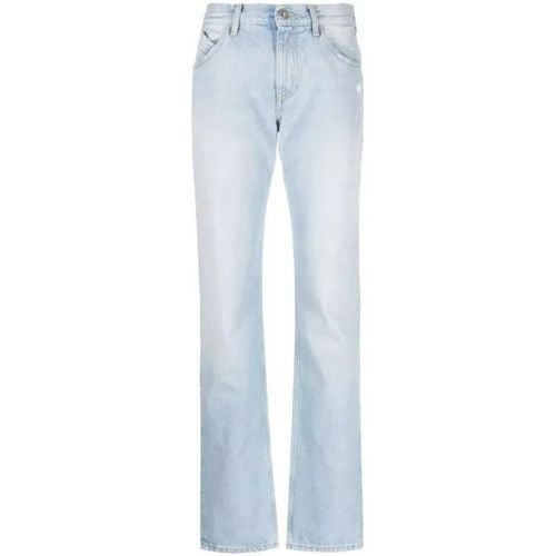 Sky High-Waisted Straight-Leg Denim Jeans - Größe 26 - The Attico - Modalova