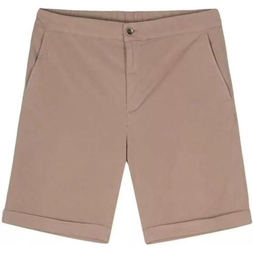 Beige Cotton Bermuda Shorts - Größe 50 - brown - PESERICO - Modalova