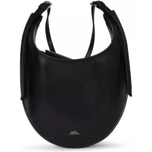 Shopper - Small 'Iris' Black Eco-Leather Crossbody Bag - Gr. unisize - in - für Damen - A.P.C. - Modalova