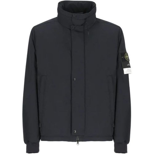 Padded Jacket With Logo - Größe XL - blau - Stone Island - Modalova