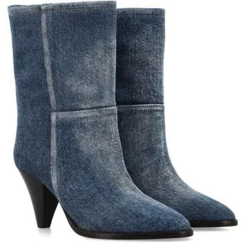 Boots & Stiefeletten - Washed Denim Boots - Gr. 39 (EU) - in - für Damen - Isabel marant - Modalova