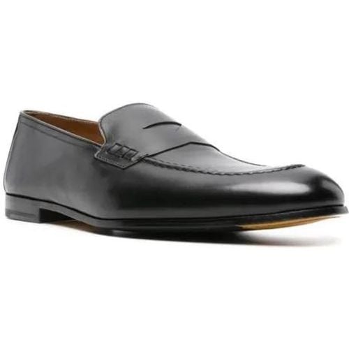 Loafer - Black Calf Leather Loafer - Gr. 41,5 (EU) - in - für Damen - Doucal's - Modalova