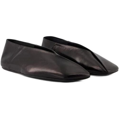 Loafer - Ballerinas - Leather - Black - Gr. 36 (EU) - in - für Damen - Jil Sander - Modalova