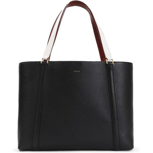 Totes - Black Bovine Leather Tote Bag - Gr. unisize - in - für Damen - Bally - Modalova