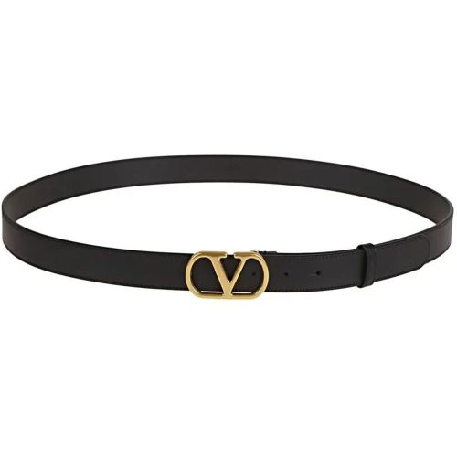 Gürtel - Shiny Calfskin Belt - Gr. 115 - in - für Damen - Valentino Garavani - Modalova