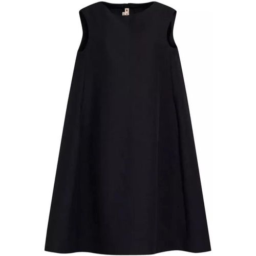 Cady Cocoon Black Midi Dress - Größe 38 - black - Marni - Modalova