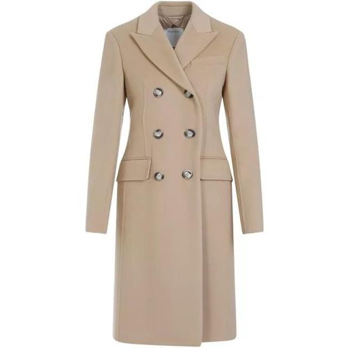 Selim Beige Virgin Wool Coat - Größe 36 - brown - SPORTMAX - Modalova