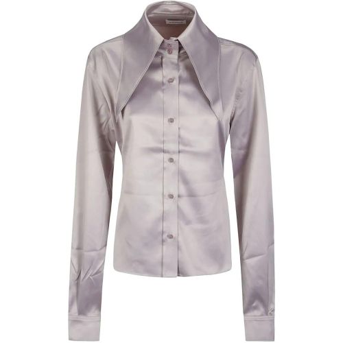 Satin Maxi Collar Shirt - Größe 8 - 16Arlington - Modalova