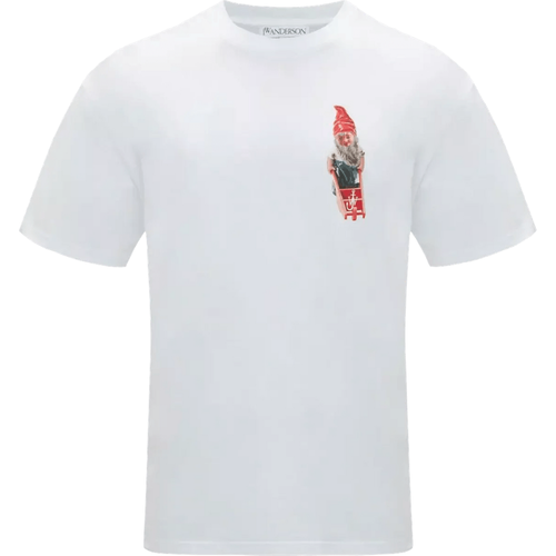T-Shirt mit Zwergen Motiv - Größe M - white - J.W.Anderson - Modalova