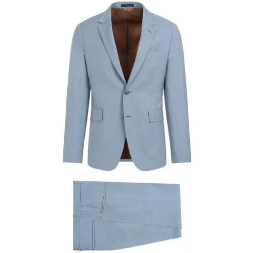 Petrol Blue Wool Suit - Größe 38 - blue - Paul Smith - Modalova