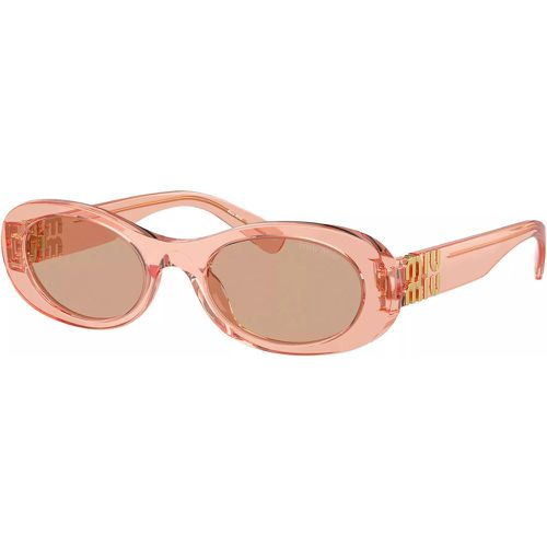 Sonnenbrille - 0MU 06ZS 50 13T1P1 - Gr. unisize - in Braun - für Damen - Miu Miu - Modalova