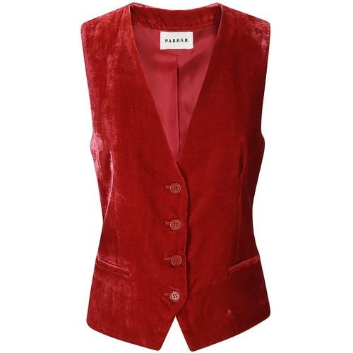 Single-Breasted Waistcoat - Größe S - P.A.R.O.S.H. - Modalova