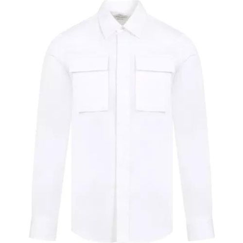 Cotton Shirt - Größe 15 ,5 - alexander mcqueen - Modalova