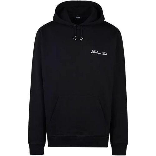 Signature Cotton Sweatshirt - Größe L - Balmain - Modalova