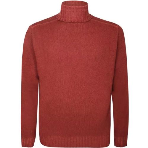 Wool And Cashmere Pullover - Größe 50 - brown - Dell'oglio - Modalova