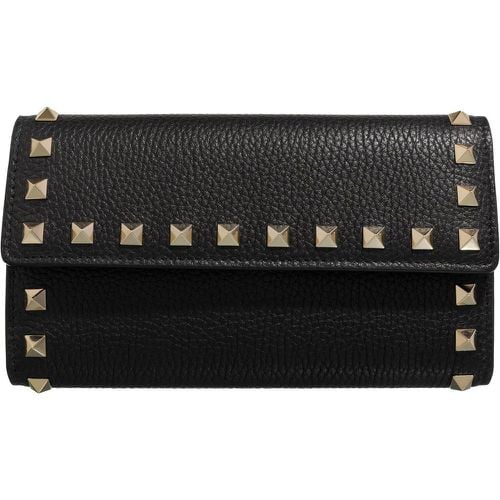 Portemonnaie - Continental Wallet Rockstud - Gr. unisize - in - für Damen - Valentino Garavani - Modalova