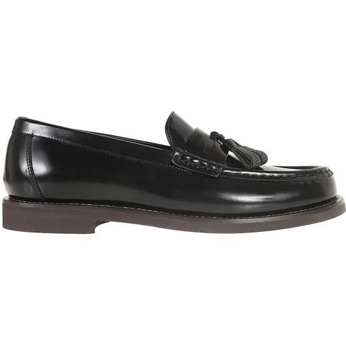 Penny Loafer In Smooth Calfskin With Tassel Detail - Gr. 37 (EU) - in - BRUNELLO CUCINELLI - Modalova