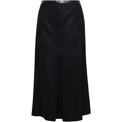 Black Wool Skirt - Größe 36 - black - Saint Laurent - Modalova