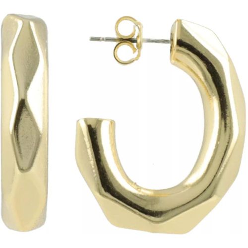 Ohrringe - CL Resin Earring Oval Creole Faceted L - Gr. unisize - in - für Damen - LOTT.gioielli - Modalova