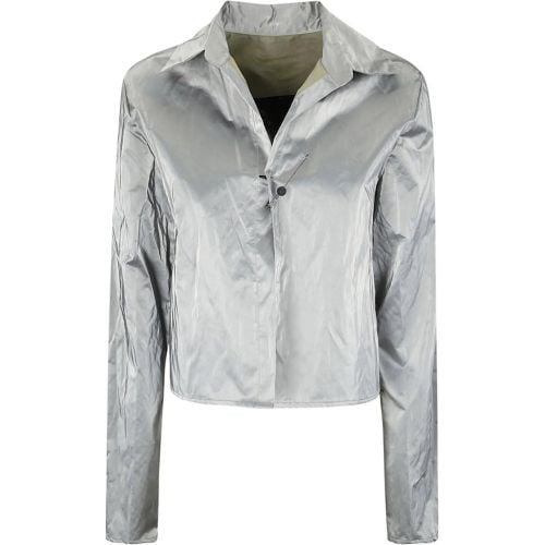 Grey Shiny Jacket - Größe 1 - Maria Calderara - Modalova