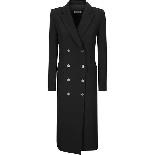 Double-Breasted Button Coat - Größe 44 - Alberto Biani - Modalova