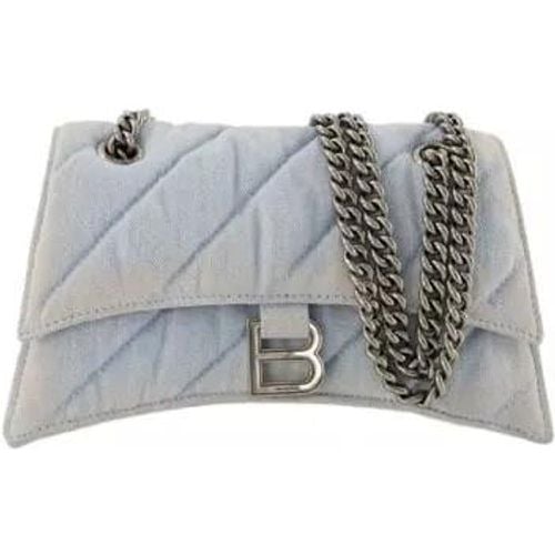 Shopper - Hobo Crush S Bag - Denim - Blue - Gr. unisize - in - für Damen - Balenciaga - Modalova