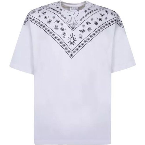 White Cotton T-Shirt - Größe S - white - Marcelo Burlon - Modalova