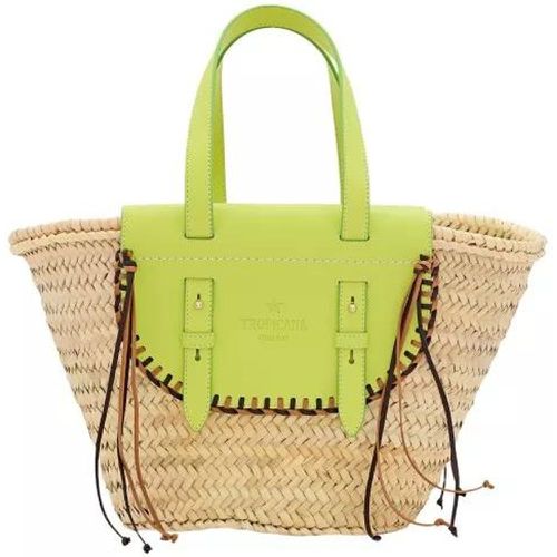 Totes - Tropicana Straw And Leather Tote Bag - Gr. unisize - in - für Damen - Cuba Lab - Modalova