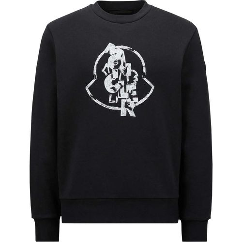 Cotton Logo Sweatshirt - Größe S - Moncler - Modalova