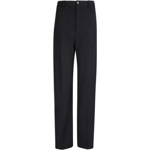 Black Tailored Large Fit Trousers - Größe 46 - Balenciaga - Modalova