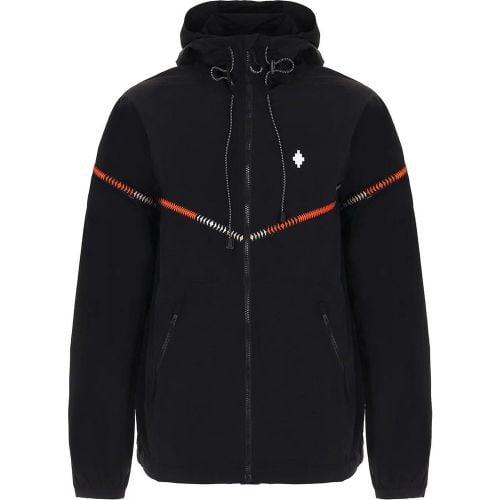 County Of Milan Windbreaker Jacket - Größe L - Marcelo Burlon - Modalova