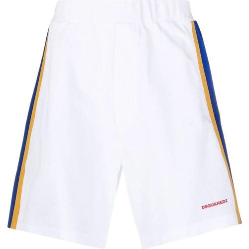 Side Stripe Logo Shorts - Größe L - Dsquared2 - Modalova