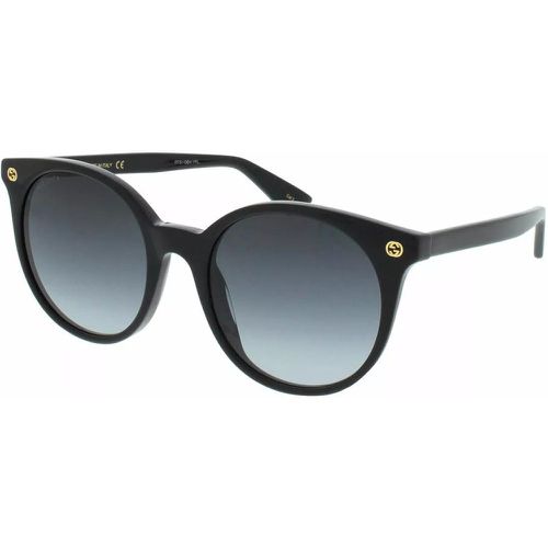 Sonnenbrille - GG0091S 001 52 - Gr. unisize - in Schwarz - für Damen - Gucci - Modalova