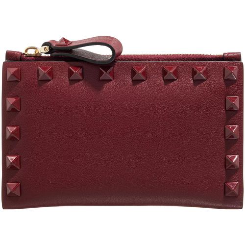 Portemonnaie - Rockstud Card Case - Gr. unisize - in - für Damen - Valentino Garavani - Modalova