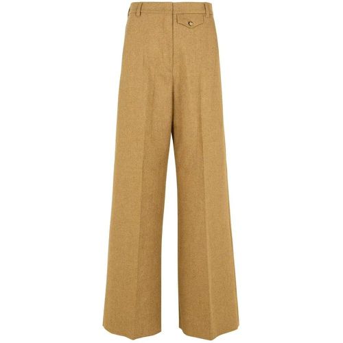 Udente' Brown Wool Blend Pants - Größe 42 - SPORTMAX - Modalova