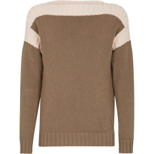 Cotton Pullover - Größe 46 - Fendi - Modalova