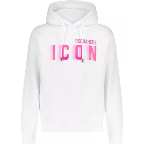 Hoodie mit auffälligem Logo-Print - Größe XL - Dsquared2 - Modalova