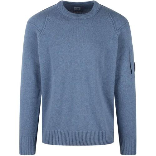 Lambswool Grs Crew Neck Knit - Größe L - CP Company - Modalova