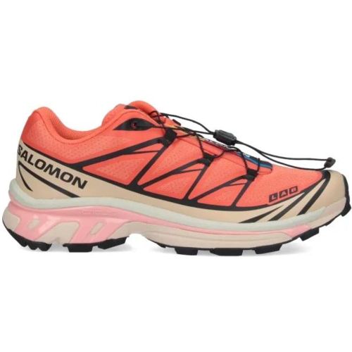 Low-Top Sneaker - Xt-6 Sneakers In Pink Fabric "Living Coral" - Gr. 10_5 - in - für Damen - Salomon - Modalova