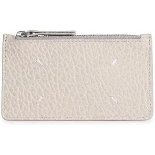 Portemonnaie - Ivory Leather Cardholder - Gr. unisize - in - für Damen - Maison Margiela - Modalova