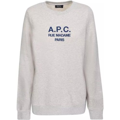Grey Long-Sleeve Sweatshirt - Größe L - A.P.C. - Modalova