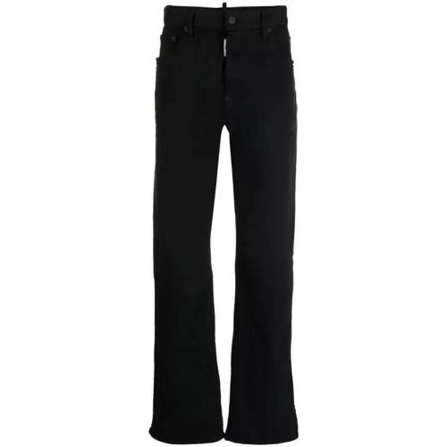 Straight-Leg Denim Denim Jeans - Größe 48 - black - Dsquared2 - Modalova