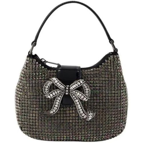 Hobo Bags - Rhinestone Crescent Shoulder Bag - Synthetic - Mul - Gr. unisize - in - für Damen - self-portrait - Modalova