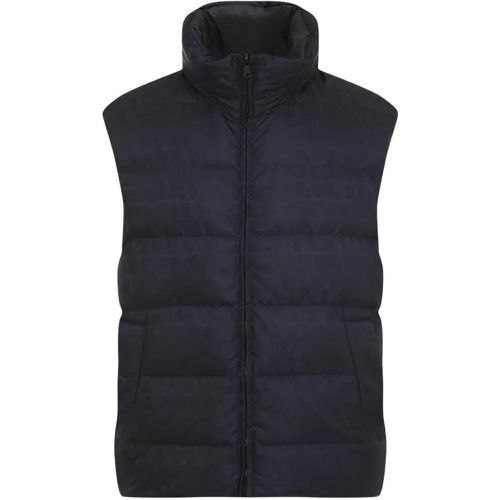 Down Navy Blue Polyamide Vest - Größe 48 - blau - Valentino - Modalova