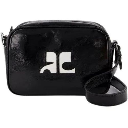 Shopper - Reedition Camera Crossbody - Leather - Black - Gr. unisize - in - für Damen - Courrèges - Modalova