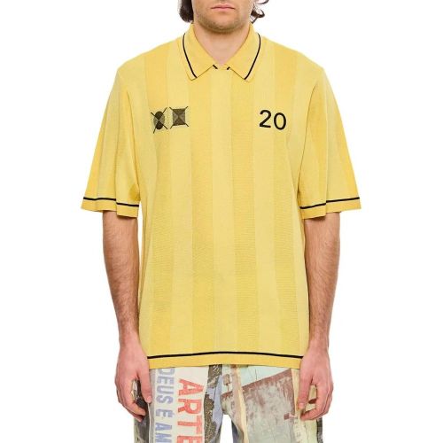 Pointed Collar Polo Shirt With Ribbed Waist - Größe M - Jacquemus - Modalova
